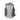 Grey 27L backpack with black trim, front panel and zippered pockets