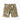 Camouflage tactical shorts with cargo pockets and side buttoned closure