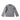 Wolf grey combat shirt with stand collar and long sleeves, tactical sleeve panels