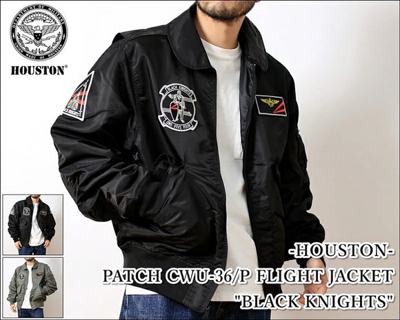 Houston CWU-36P Black Knights Flight Jacket – Hong Kong MG Trading Limited