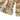 Camouflage jacket hem and sleeve cuff with emblem tab and adjustable strap
