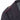 Dark blue long wool coat, shoulder and collar trim with red piping