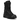 Black hot-weather steel-toe lace-up boot with padded tongue and side panel details