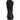 Black hot-weather steel-toe lace-up boot, rear view with cushioned ankle collar