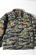 Houston Nylon Vietnam Tiger Quilted Jacket