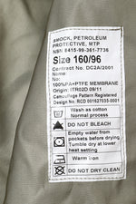 Like New British Army Petroleum Protective Combat Smock