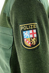 像新的帶有徽章的德國警察羊毛套頭衫