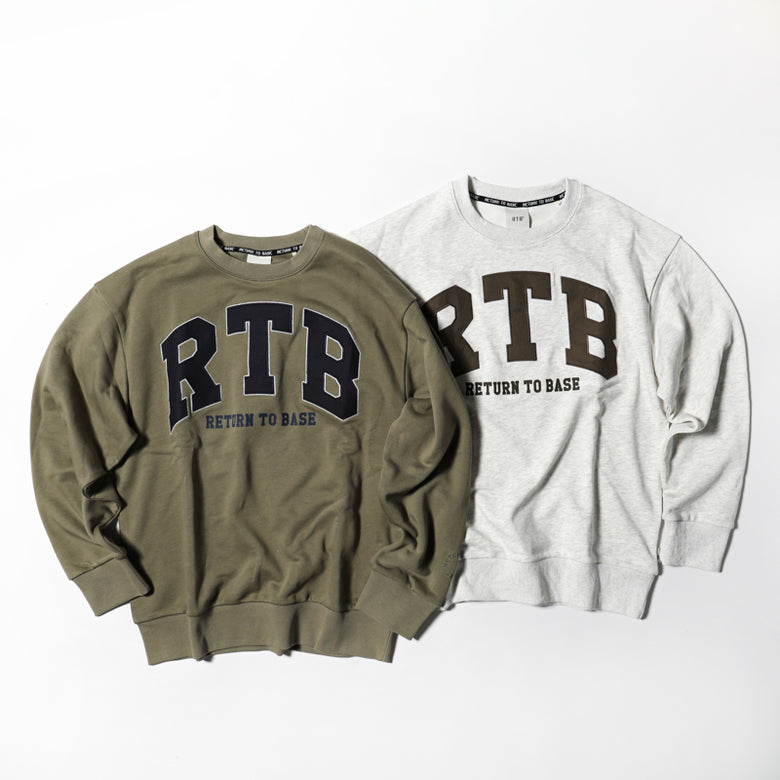 RTB Retro Arch Logo Crewneck Sweatshirt