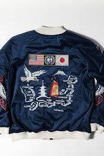 Houston Velveteen National Flag Souvenir Jacket