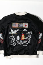 Houston Velveteen National Flag Souvenir Jacket