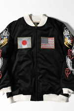 Houston Velveteen National Flag Souvenir Jacket