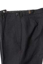 Like New German Blue Navy Gabardine Flap Pants