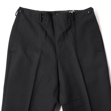 Like New German Blue Navy Gabardine Flap Pants