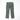 Green BDU-style cargo pants with belt loops, button closure, and multiple flap pockets.