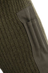 Like New Italian Army V-Neck Wool Pullover
