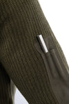 Like New Italian Army V-Neck Wool Pullover