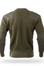 Like New Italian Army V-Neck Wool Pullover