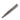UZI tactical defender pen in gun metal with pointed striking tip
