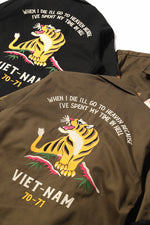 Houston Embroidery Vietnam Tiger Jacket