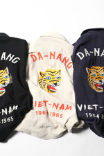 Houston Cotton Linen Vietnam Skull Tiger Jacket