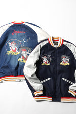 Houston Indigo Fuujin Raijin Souvenir Jacket