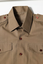 Like New British Army Long Sleeved Fawn Shirt