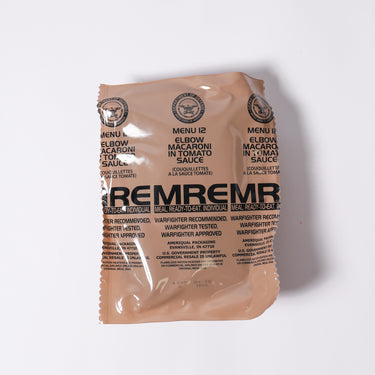 US Army MRE Individual Ready To Eat Emergency Survival Ration Meals