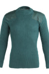 Like New Belgian Army 1970s Wool Sweater