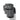 Black polymer handgun holster with adjustable retention and belt loop