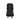 Black rucksack with top flap and multiple front compression straps