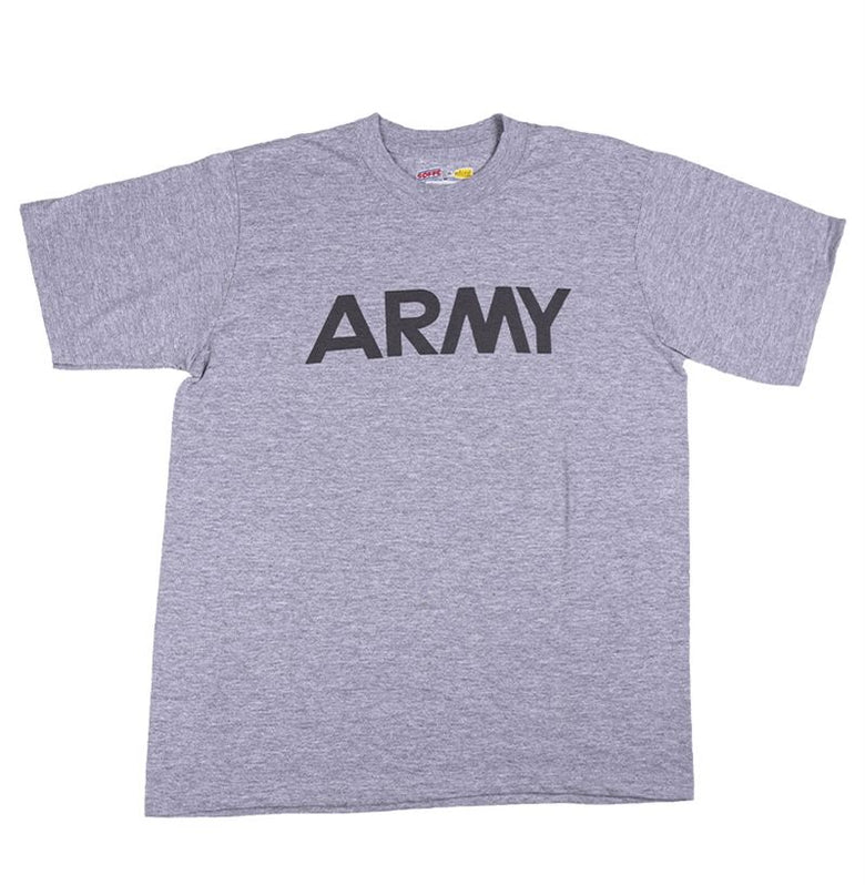 Like New US Grey Army GI T-Shirt Soffe