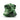 Emerald neck gaiter with abstract swirl graphic and Pentagon logo print