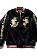 Houston Velveteen Dragon Tiger Souvenir Jacket