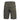 Olive green tactical cargo shorts with belt loops, button waist, and side leg pocket