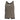 Women's tank top in dark gray with black neckline and small front logo.