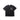 Black utility tee with chest pocket patch