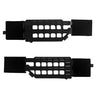 Warfighter cummerbund with padded core and MOLLE-style cutouts, black