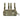 Multicam wide admin pouch with four vertical webbing straps and pull-tab