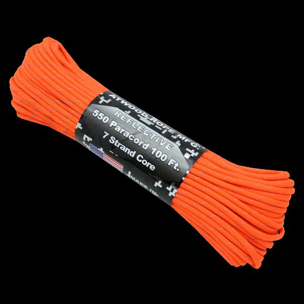 A50 String Rope Atwood Rope 50' 7 Strand 550lbs Reflective Paracord – Hong Kong MG ...