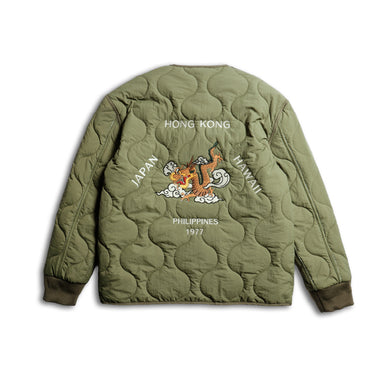 RTB Dragon Vietnam Souvenir Quilted Jacket
