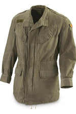 Used Belgian Army M64 Combat Parka (7102376149176)