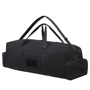 Cordura deployment bag in black, with top handles and zip compartments