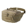 Khaki MED waist bag with zippered compartments and MOLLE webbing