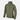 Olive green Helikon Alpha fleece hoodie with full zip, high collar and multiple pockets