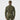 Camouflage field shirt back view with long sleeves and webbing waist strap