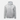 Light grey zip-up hoodie with drawstring hood and front kangaroo pocket