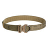 Coyote modular belt with metal buckle and webbing loops