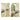 British Army Lieutenant Colonel Rank Slides Bronze/MTP Pair