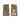 British Army Lieutenant General Rank Slides Ivory/MTP Pair