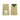 British Army Major Rank Slides REME Pair